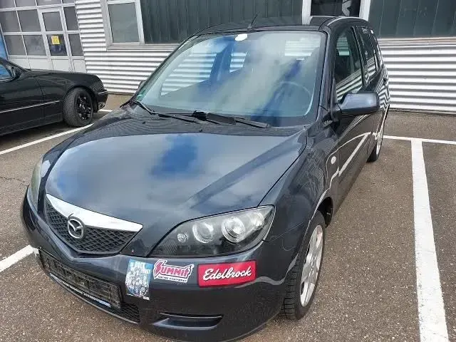 Gebraucht Mazda 2 Active 80 PS (58 kW) 2007 Grau Kleinwagen