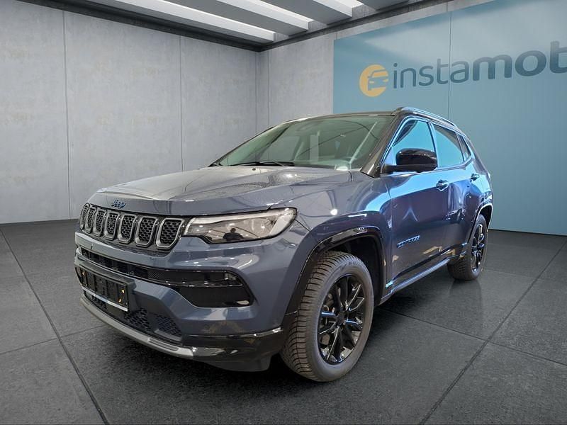 Blau Gebraucht 2024 Jeep Compass SUV | 31.949 € (Fairer Preis) - Bild 1/4