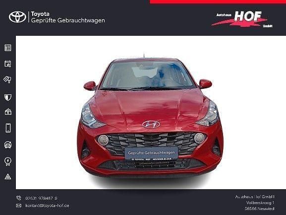 Gebraucht Hyundai i10 67 PS (49 kW) 2022 Rot Kleinwagen