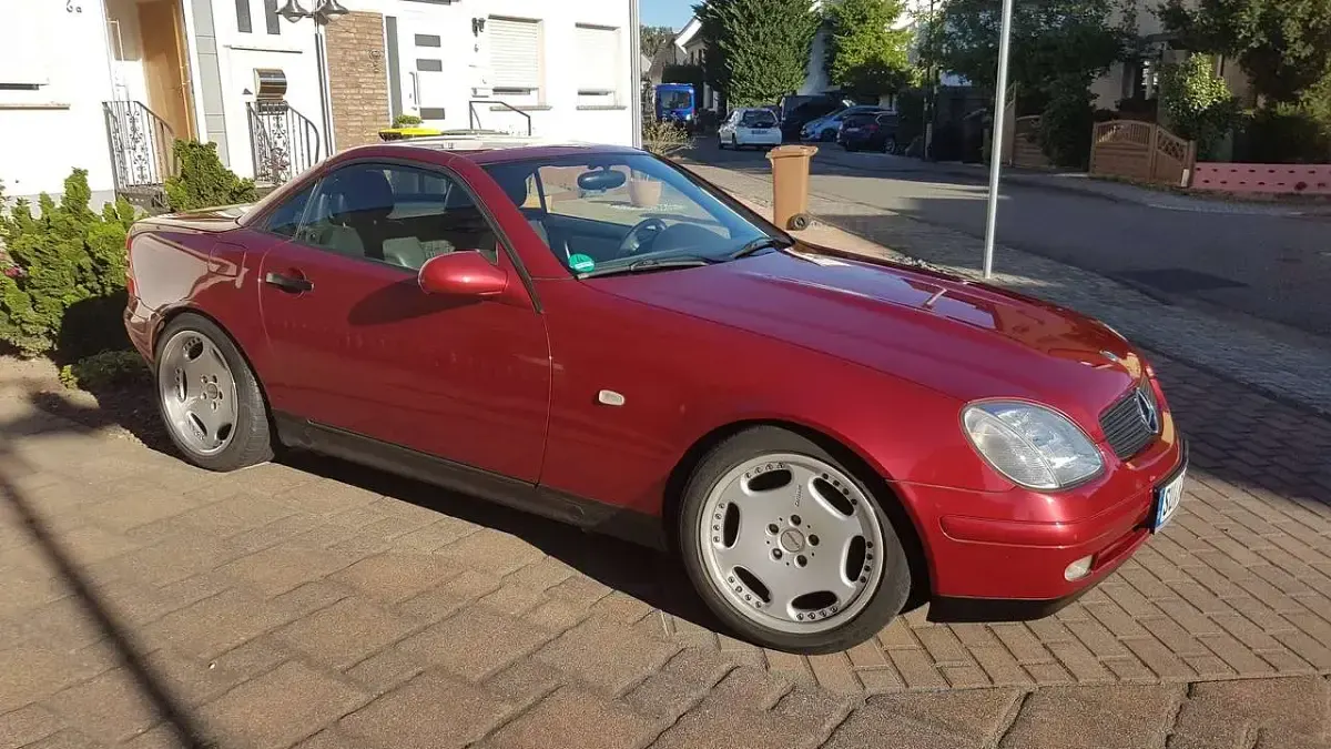Gebraucht Mercedes SLK230 193 PS (141 kW) 1998 Rot Cabrio