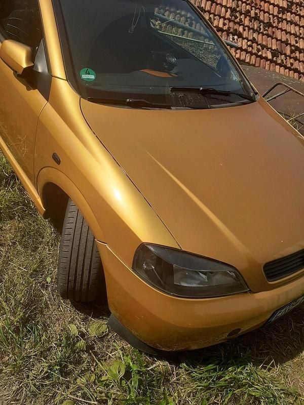 Gelb Gebraucht 2001 Opel Astra Coupé | 550 € (Guter Preis) - Bild 1/3