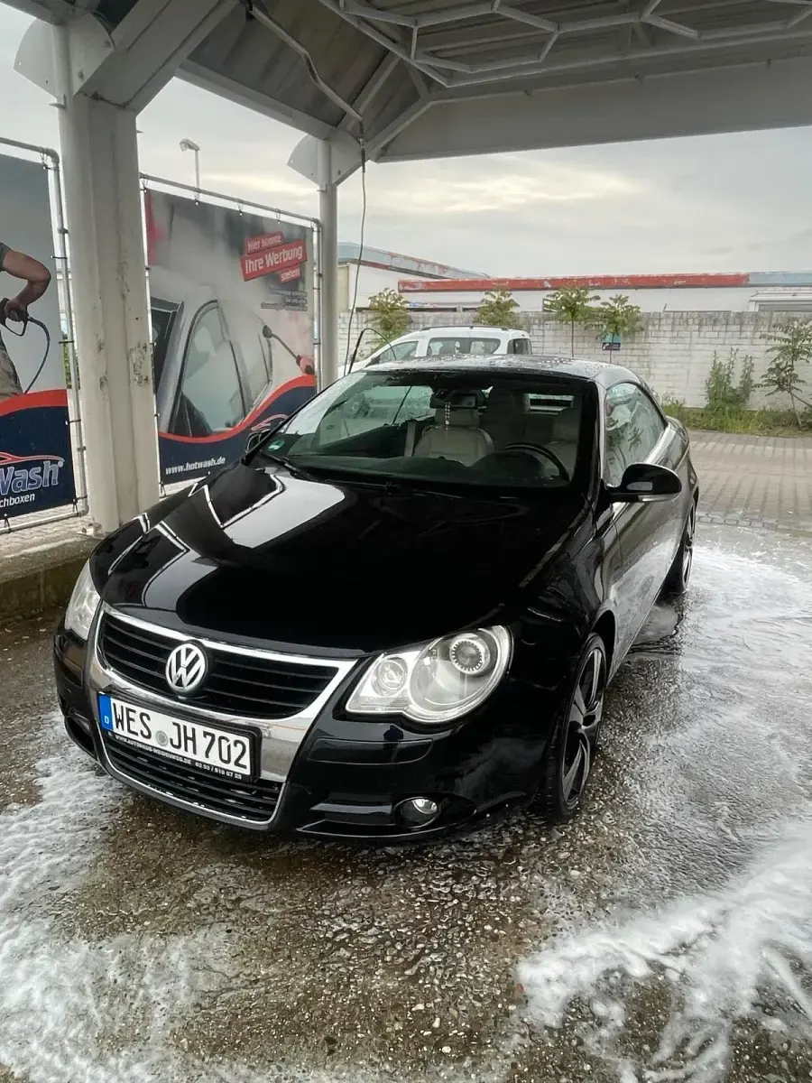 Używany VW Eos 115 KM (84 kW) 2007 Czarny Kabriolet
