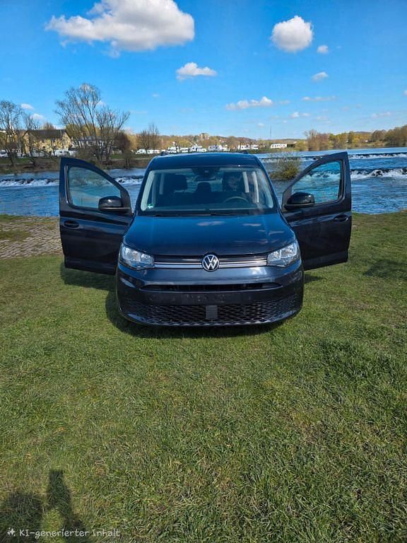 Gebraucht VW Caddy Life 122 PS (89 kW) 2021 Blau Van / Kleinbus