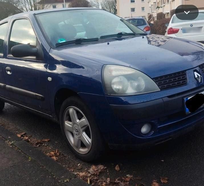 Gebraucht Renault Clio II 68 PS (50 kW) 2003 Blau Kleinwagen