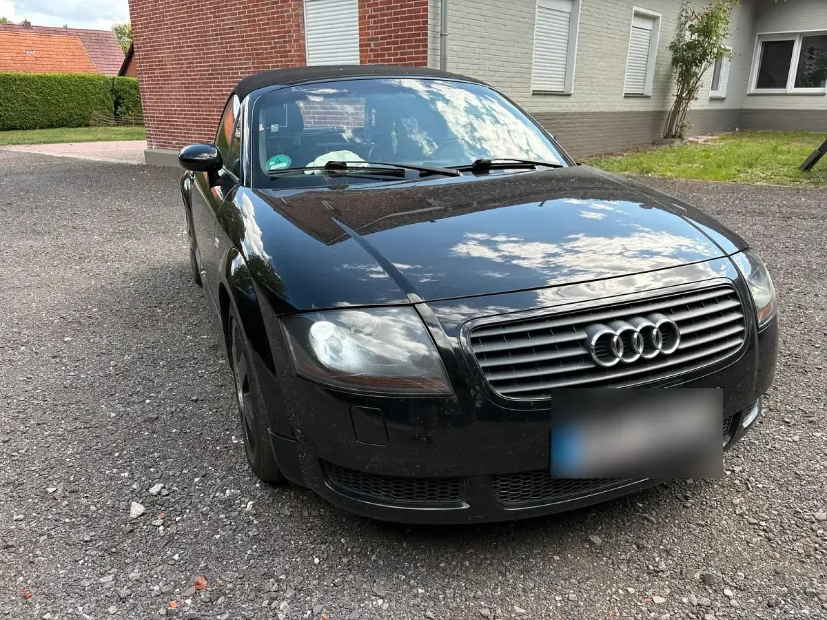 Gebraucht Audi TT Roadster 150 PS (110 kW) 2002 Schwarz Cabrio