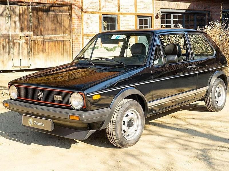Schwarz Gebraucht 1980 VW Golf I GTI Kleinwagen | 35.900 € - Bild 1/4