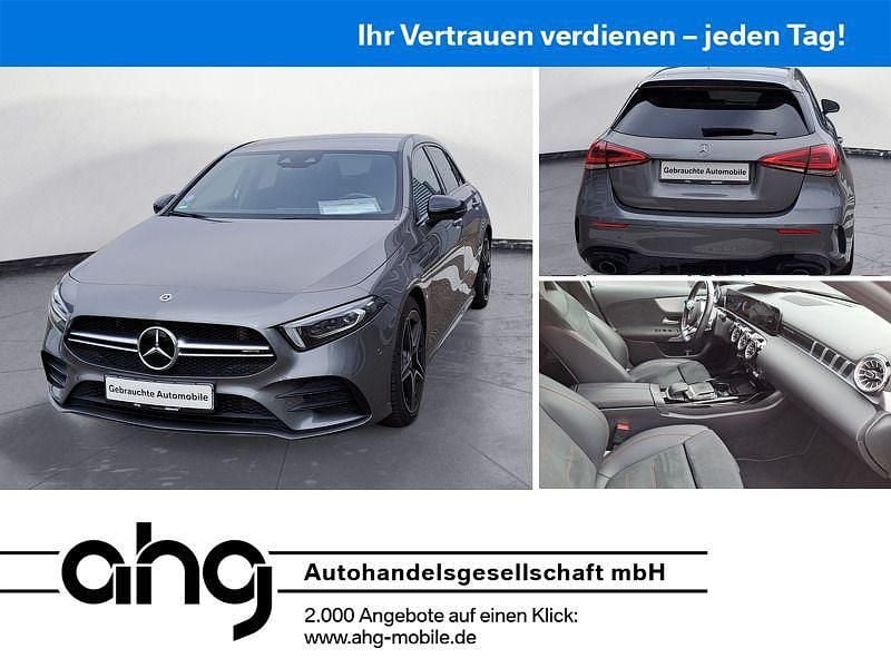 Grau Gebraucht 2021 Mercedes A35 AMG AMG Limousine | 37.930 € (Fairer Preis) - Bild 1/4