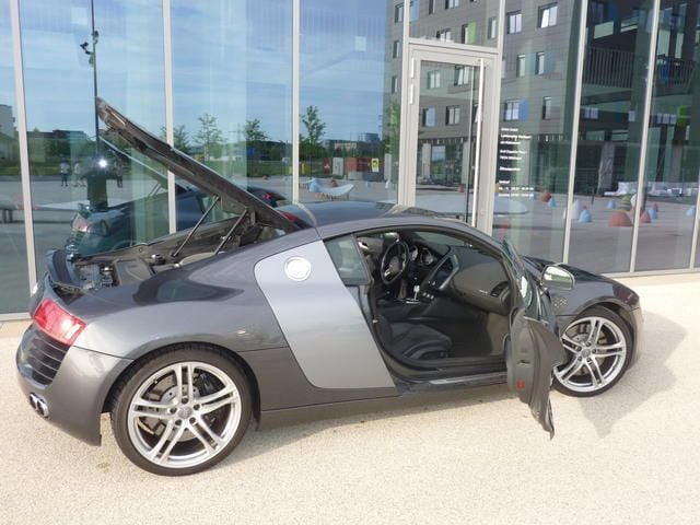 Gebraucht Audi R8 Coupé 571 PS (419 kW) 2009 Grau metallic Coupé