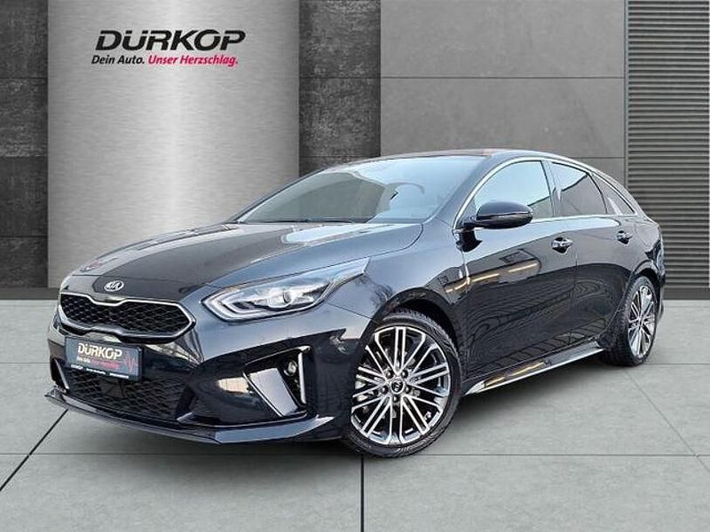 (1k) zilinaschwarz met. Gebraucht 2021 Kia ProCeed GT-Line Kombi | 24.990 € (Fairer Preis) - Bild 1/4