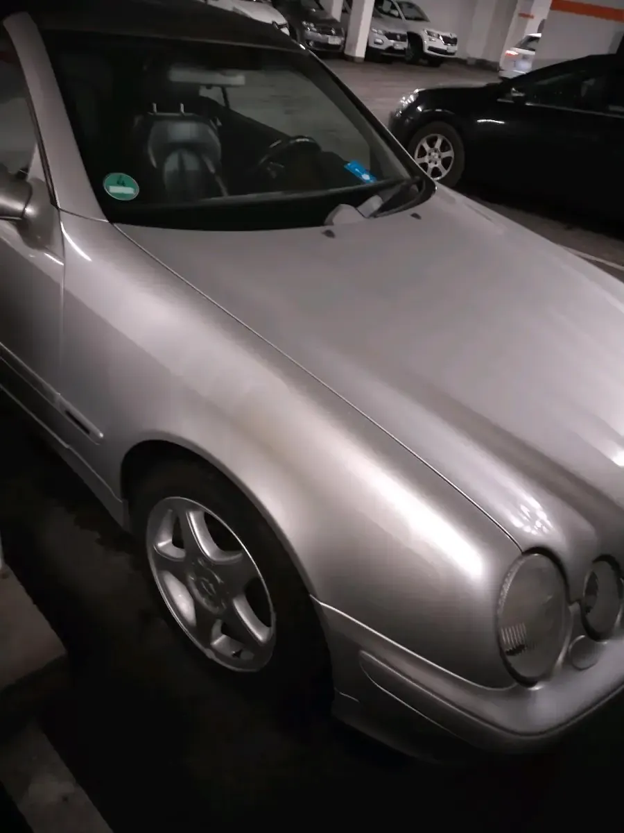 Gebraucht Mercedes CLK200 163 PS (119 kW) 2001 Silber Cabrio