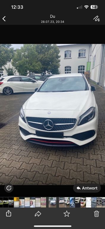 Weiß Gebraucht 2016 Mercedes A250 Limousine | 18.999 € (Fairer Preis) - Bild 1/4