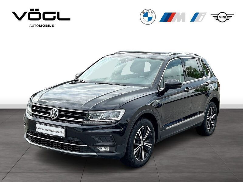 Schwarz Gebraucht 2017 VW Tiguan Highline SUV | 19.980 € (Superpreis) - Bild 1/4