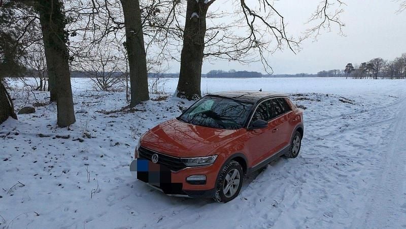 Gebraucht VW T-Roc 116 PS (85 kW) 2019 Orange SUV