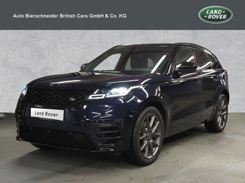 Portofino blue (blau) Gebraucht 2021 Land Rover Range Rover Velar HSE Dynamic SUV | 58.450 € (Etwas zu teuer) - Bild 1/4