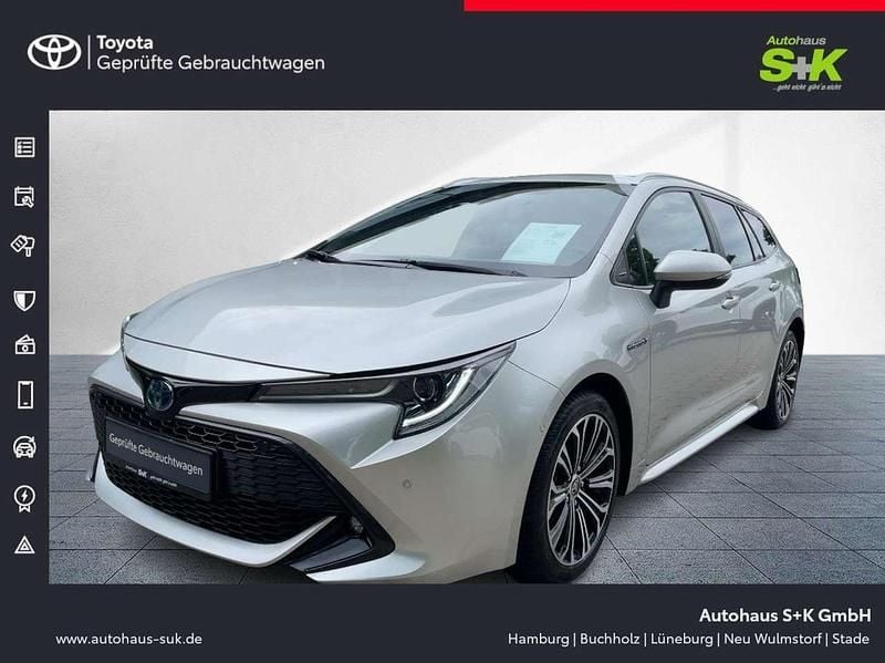 Cosmicsilber metall Gebraucht 2021 Toyota Corolla Kombi | 23.479 € (Guter Preis) - Bild 1/4