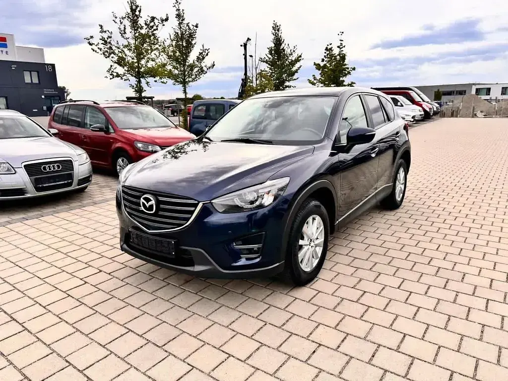 Gebraucht Mazda CX-5 Exclusive-Line 150 PS (110 kW) 2016 Blau SUV