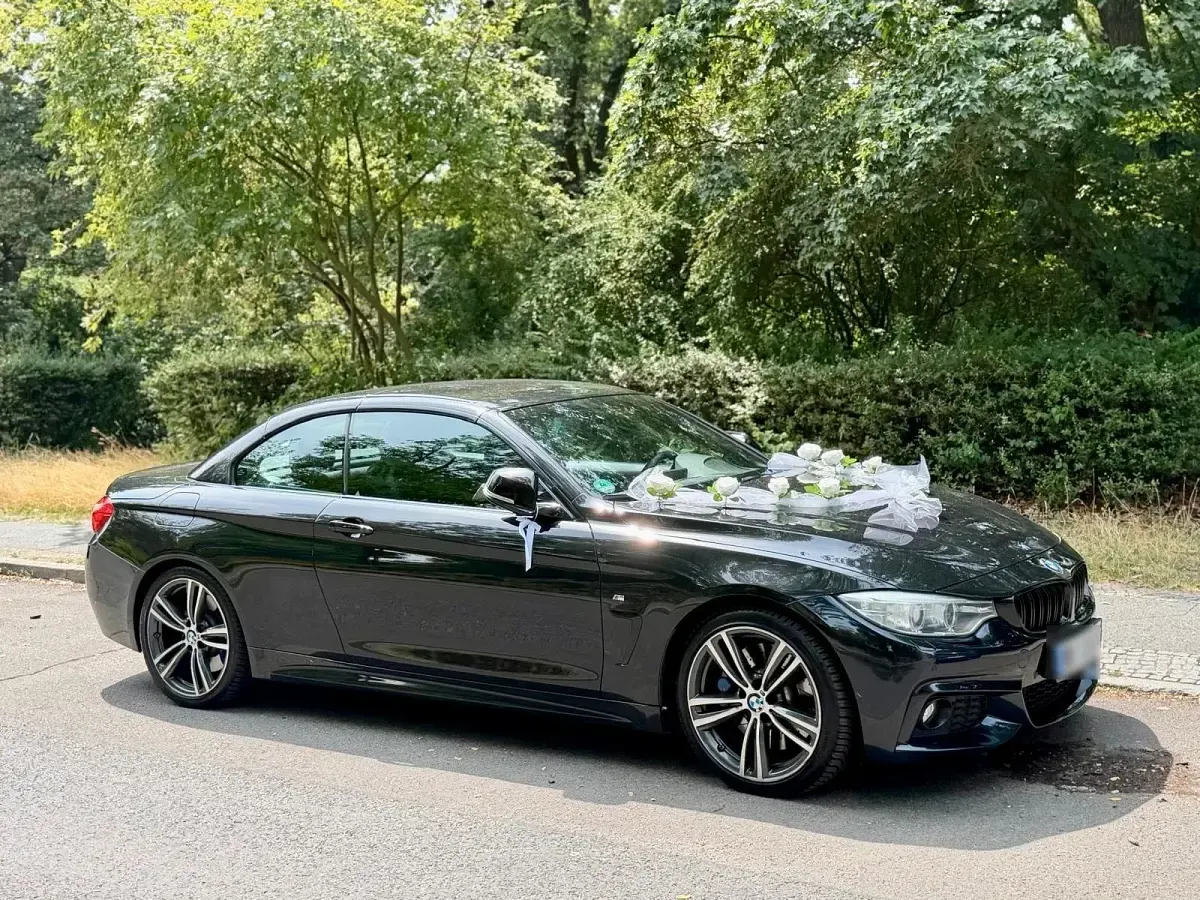 Gebraucht BMW 430 Cabriolet Sport Line 258 PS (189 kW) 2015 Schwarz Cabrio