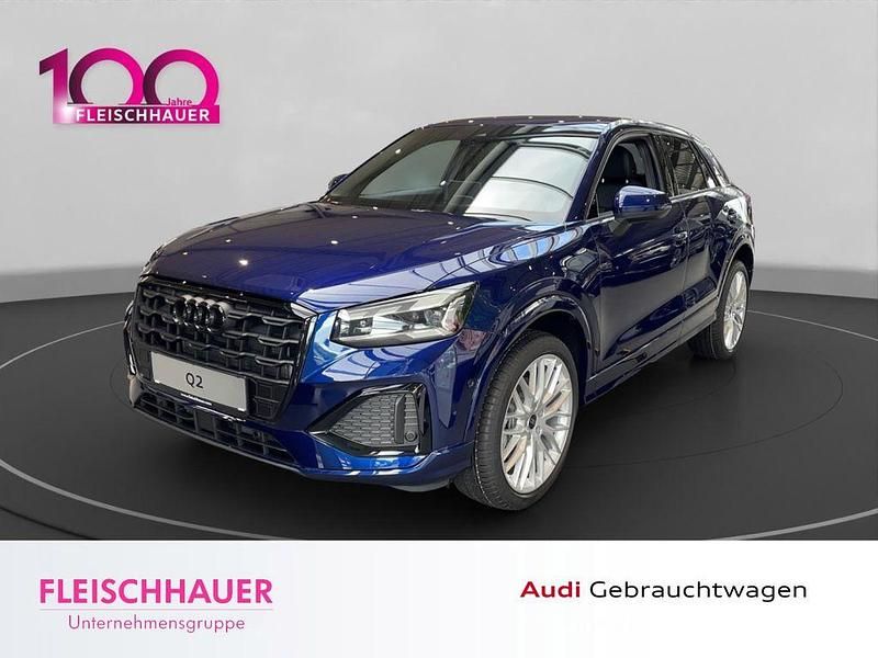 Blau Gebraucht 2024 Audi Q2 Advanced SUV | 37.890 € - Bild 1/4
