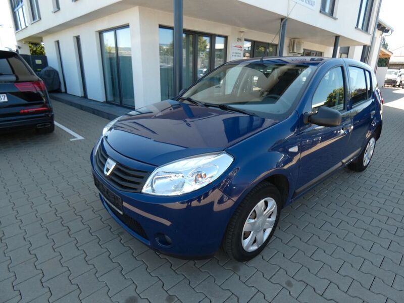 Blau Gebraucht 2009 Dacia Sandero Kleinwagen | 1.790 € (Guter Preis) - Bild 1/4