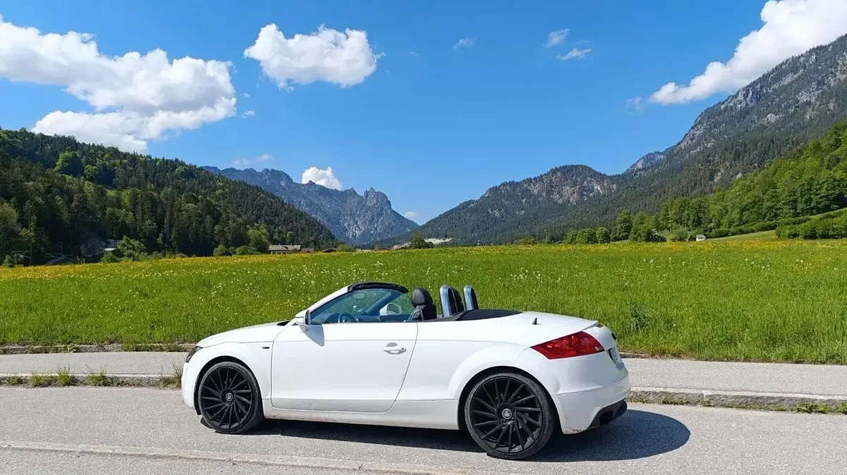 Gebraucht Audi TT Roadster S-Line 160 PS (117 kW) 2010 Weiß Cabrio