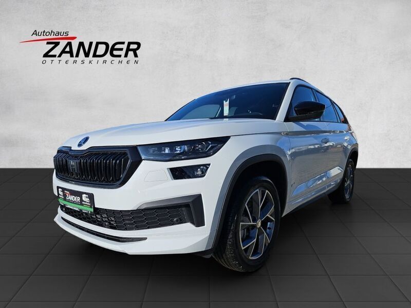 Weiß Neu 2024 Skoda Kodiaq SportLine SUV | 46.900 € (Etwas zu teuer) - Bild 1/4