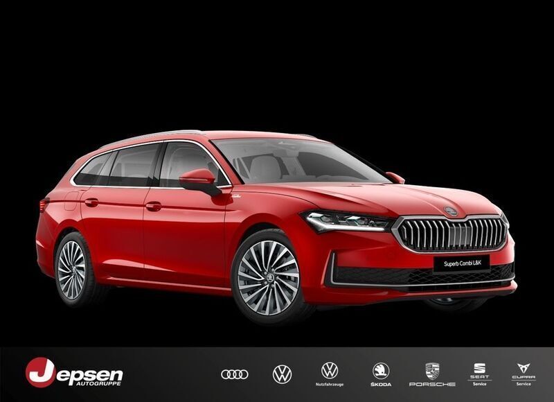 Karminrot metallic Neu 2025 Skoda Superb LAURIN & KLEMENT Kombi | 48.370 € (Teuer) - Bild 1/4