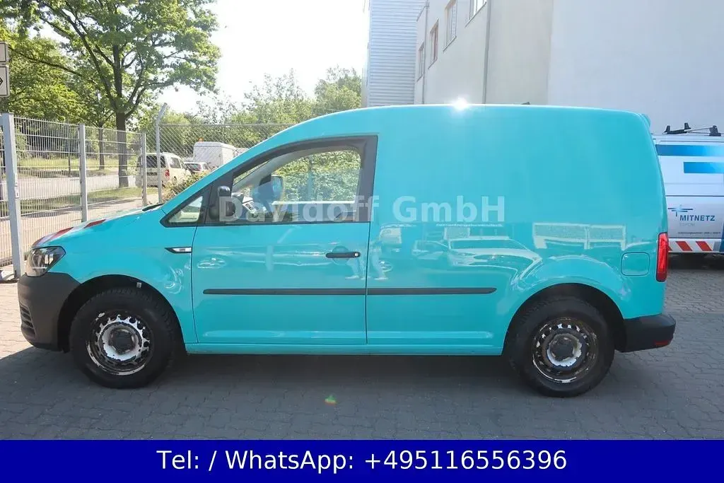 Gebraucht VW Caddy 75 PS (55 kW) 2016 Grün Van / Kleinbus