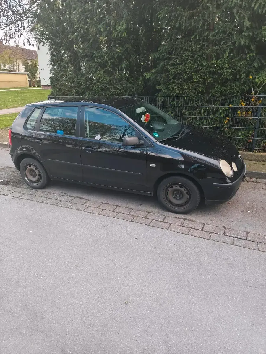 Gebraucht VW Polo 69 PS (50 kW) 2003 Schwarz Kleinwagen