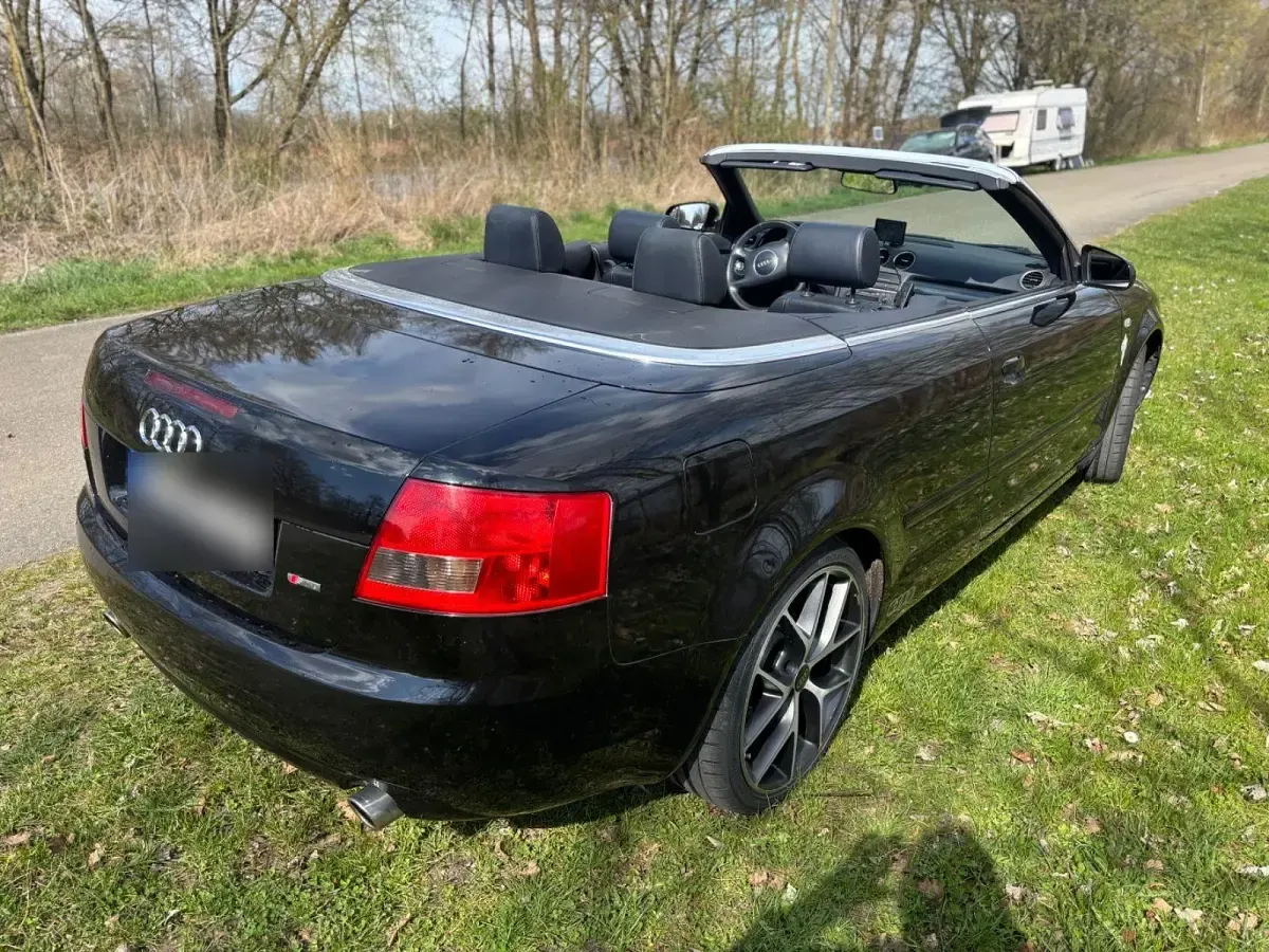 Second-hand Audi Cabriolet 170 CP (125 kW) 2002 Negru Cabrio
