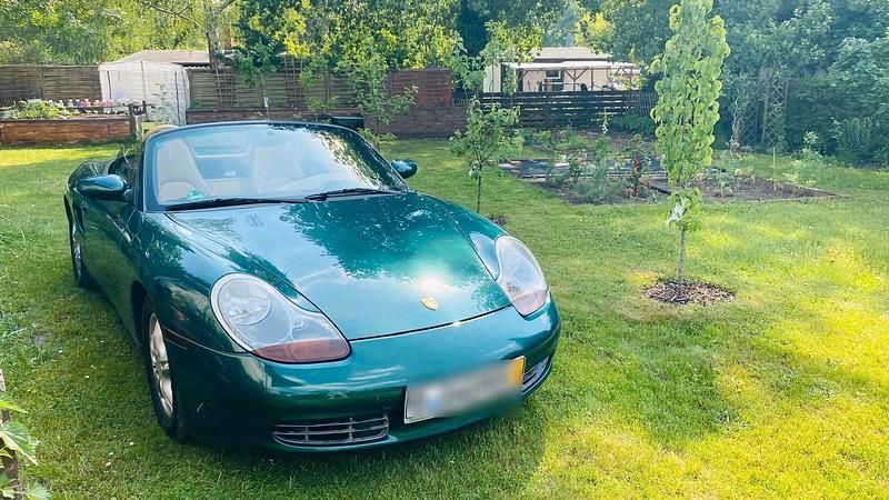 Gebraucht Porsche Boxster 2001 Grün Cabrio