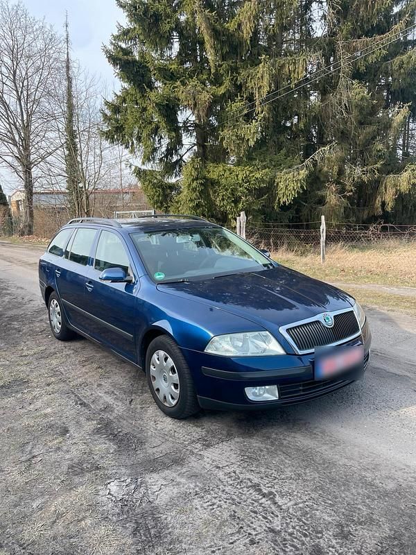 Gebraucht Skoda Octavia 2008 Blau Kombi
