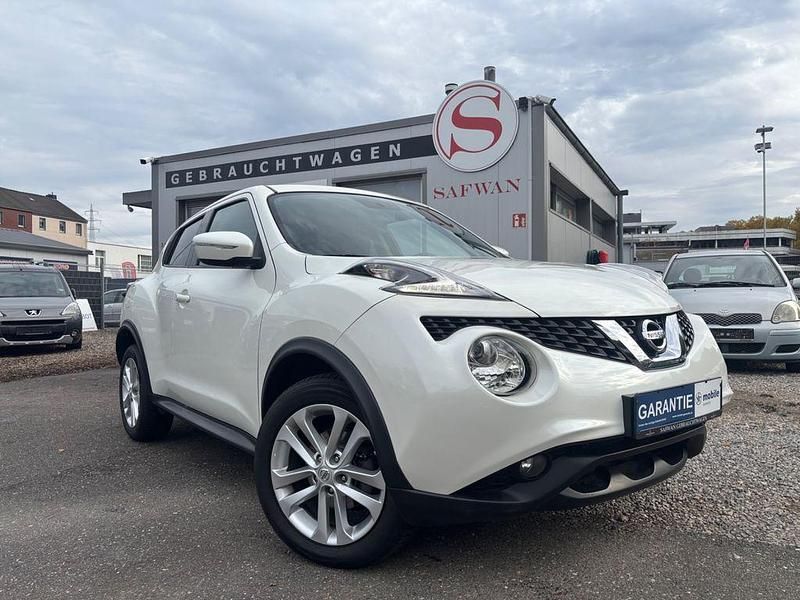 Weiß Gebraucht 2016 Nissan Juke Acenta SUV | 9.211 € (Fairer Preis) - Bild 1/4