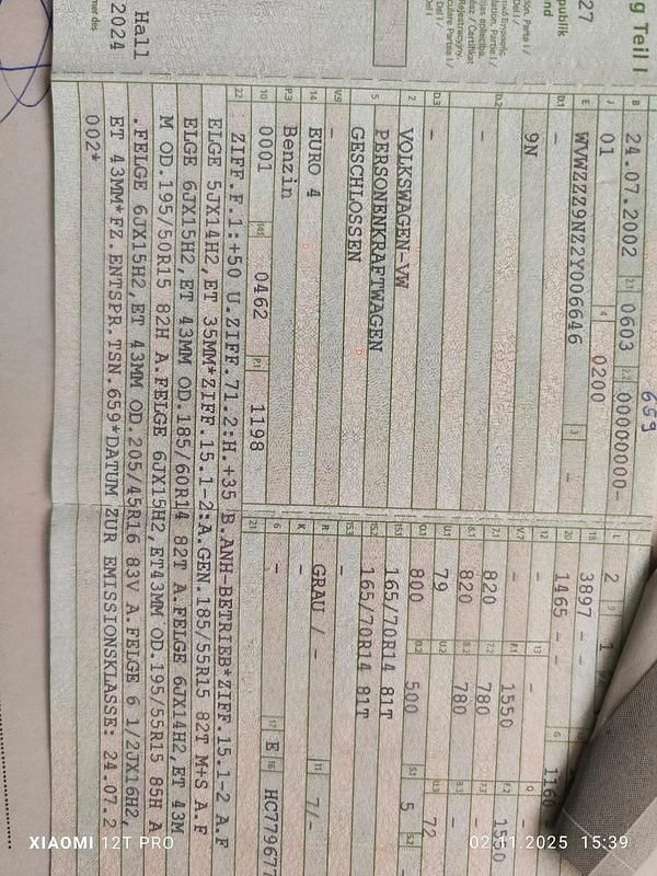 Grau Gebraucht 2002 VW Polo Kleinwagen | 700 € - Bild 1/4