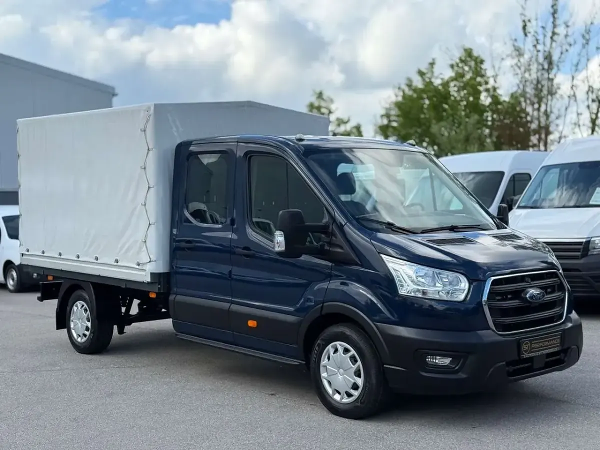 Gebraucht Ford Transit 131 PS (96 kW) 2021 Blau Van / Kleinbus