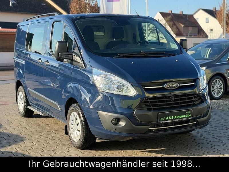 Gebraucht Ford Transit Custom Trend 170 PS (125 kW) 2017 Blau Van / Kleinbus