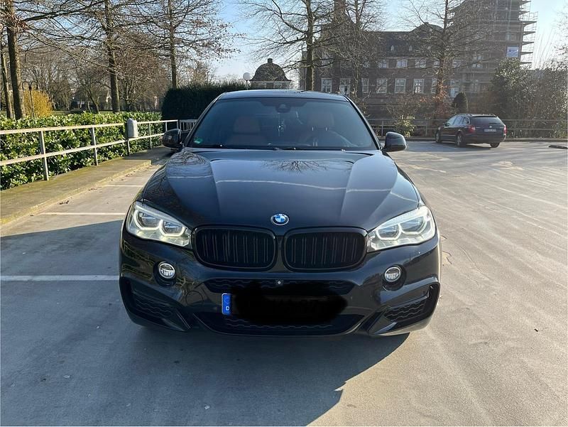 Schwarz Gebraucht 2015 BMW X6 M50 Sport Line SUV | 24.900 € (Superpreis) - Bild 1/4