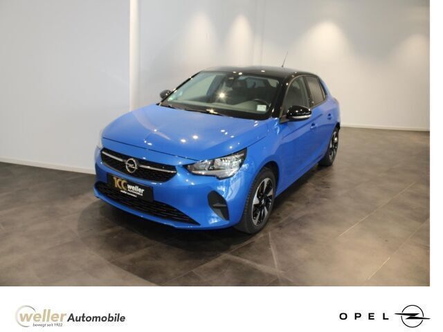 Blau Gebraucht 2022 Opel Corsa-e Edition Kleinwagen | 16.450 € (Fairer Preis) - Bild 1/4