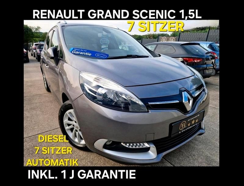 Grau Gebraucht 2014 Renault Grand Scénic III Van / Kleinbus | 9.399 € (Teuer) - Bild 1/4