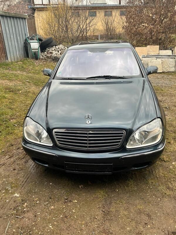 Grün Gebraucht 1999 Mercedes S500 Limousine | 4.800 € (Fairer Preis) - Bild 1/4