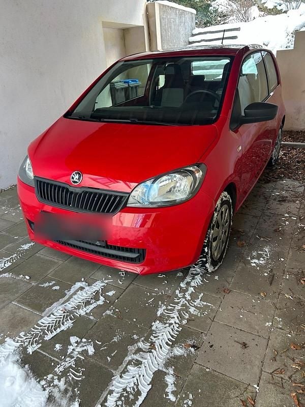 Gebraucht Skoda Citigo 60 PS (44 kW) 2015 Rot Kleinwagen