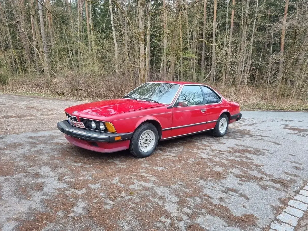 Używany BMW 635 Basis 185 KM (136 kW) 1986 Czerwony Coupe