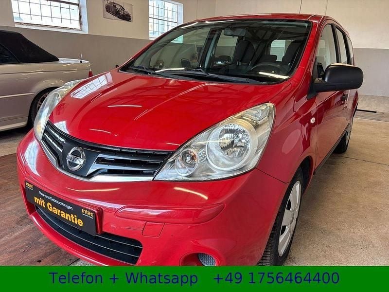 Gebraucht Nissan Note Visia 90 PS (66 kW) 2013 Rot Kleinwagen
