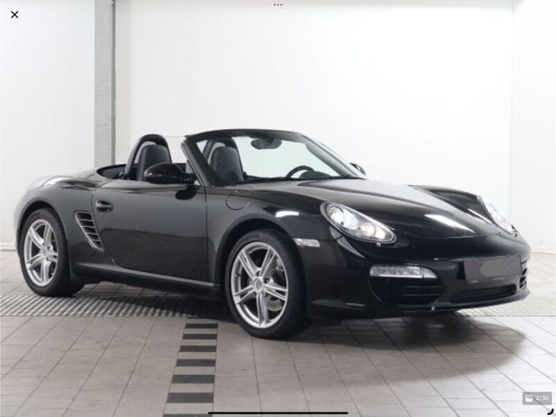 Schwarz Gebraucht 2009 Porsche Boxster Cabrio | 30.987 € (Superpreis) - Bild 1/4