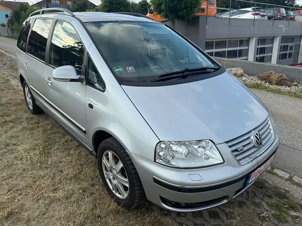 Gebraucht VW Sharan Highline 204 PS (150 kW) 2008 Silber Van / Kleinbus