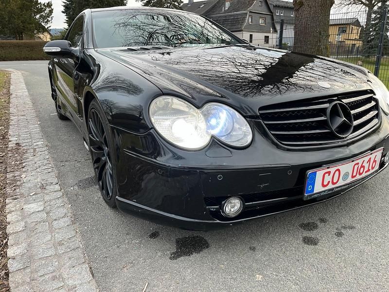 Gebraucht Mercedes SL500 306 PS (225 kW) 2003 Schwarz Cabrio