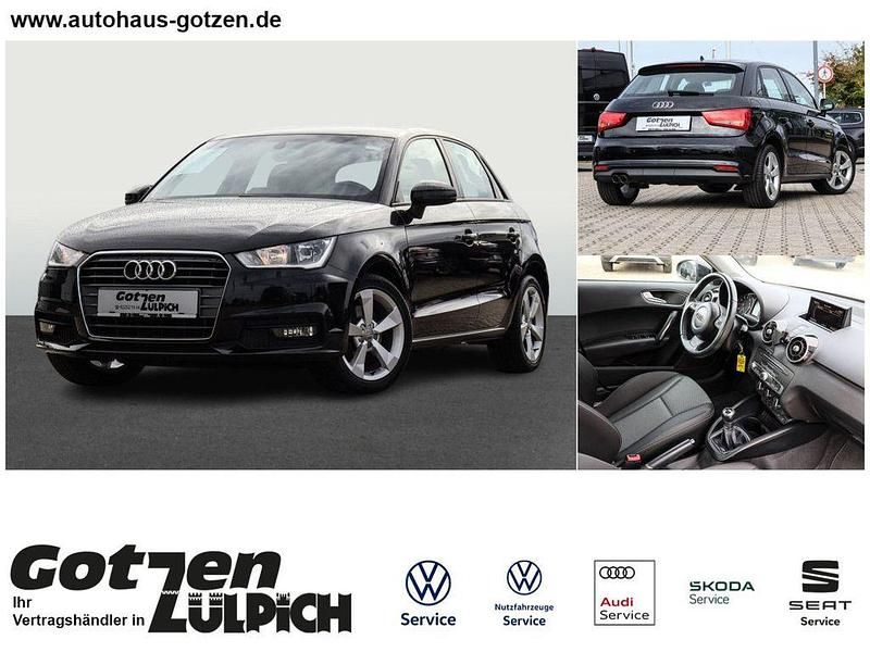 Schwarz Gebraucht 2015 Audi A1 Sportback Sport Kleinwagen | 11.490 € (Fairer Preis) - Bild 1/4