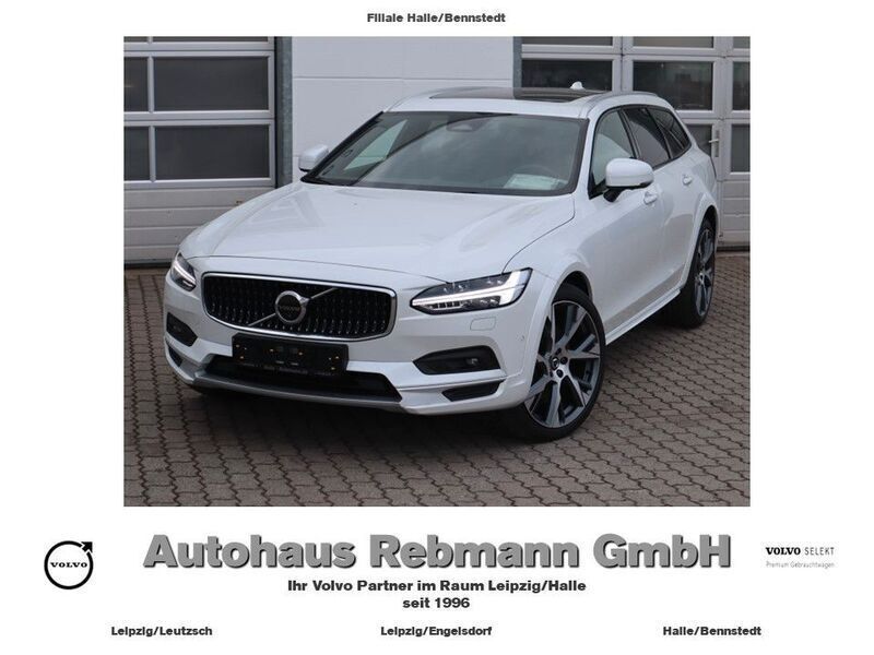 Weiß Gebraucht 2023 Volvo V90 CC Ultimate Kombi | 62.890 € - Bild 1/4