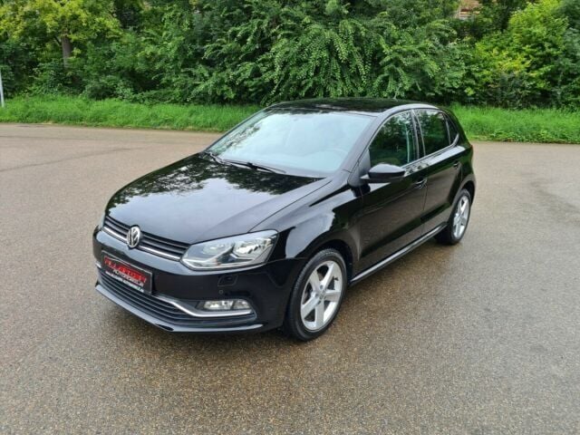 Gebraucht VW Polo 90 PS (66 kW) 2016 Schwarz Kleinwagen