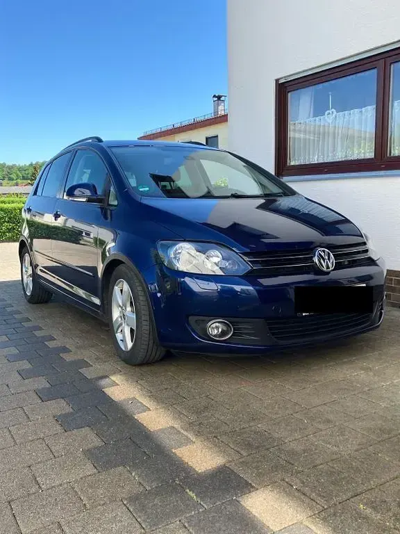 Gebraucht VW Golf Plus Cross Team 105 PS (77 kW) 2010 Blau Van / Kleinbus