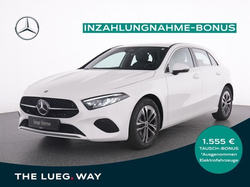 Unilack polarweiß Gebraucht 2024 Mercedes A200 Limousine | 28.885 € (Fairer Preis) - Bild 1/4